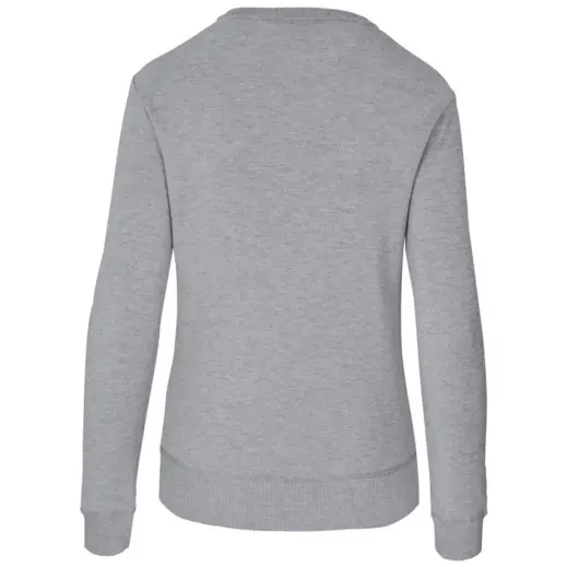 Ladies Long Sleeve Meta Low Pill Jersey Grey Back